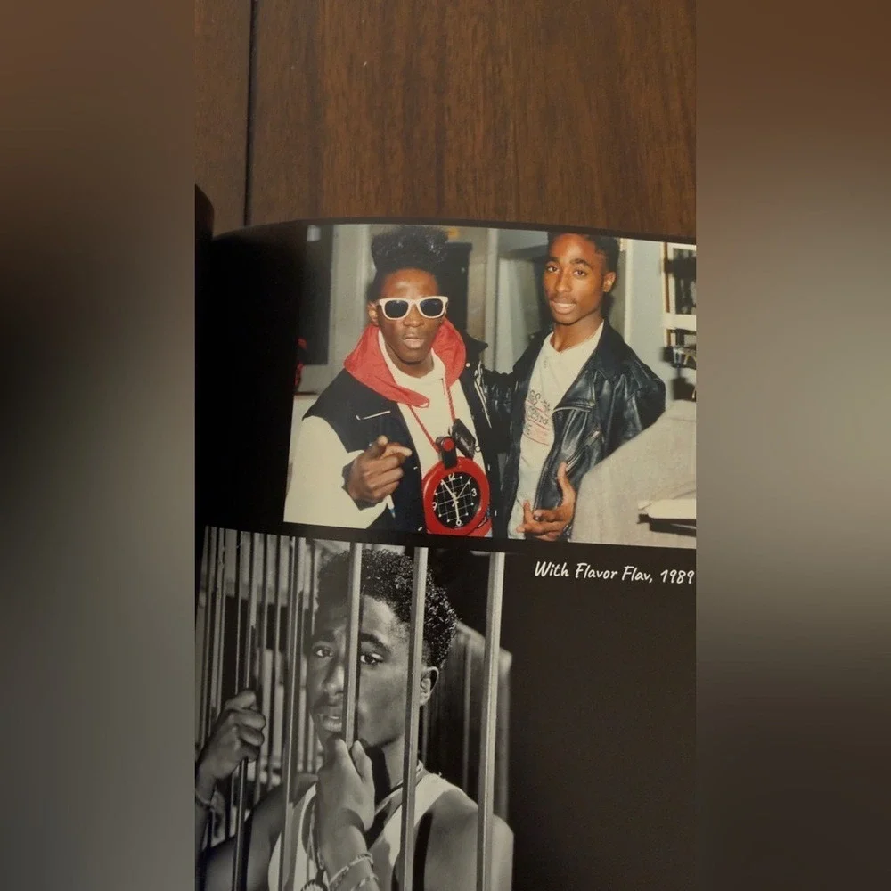 Tupac Shakur:‎ The Authorized Biography Staci Robinson Hardcover Book